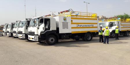 بهره برداری از 10 دستگاه مقره شوی جدید در شرکت توزیع برق خوزستان