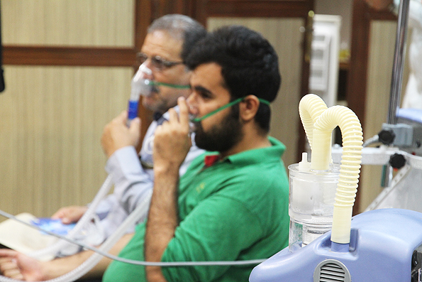 آمار مراجعان با عارضه تنفسی در استان به 694 نفر افزایش یافت 