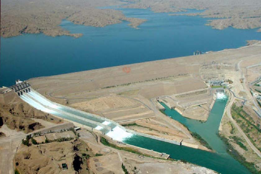  وضعیت نگران کننده میزان خروجی آب از سد کرخه