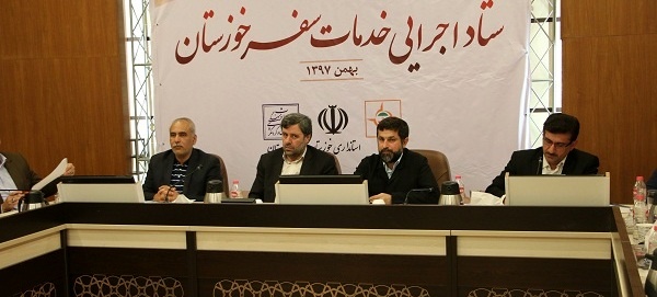 کلیه فرمانداران خوزستان موظف به تشکیل جلسات هفتگی ستاد سفرهای نوروزی هستند 
