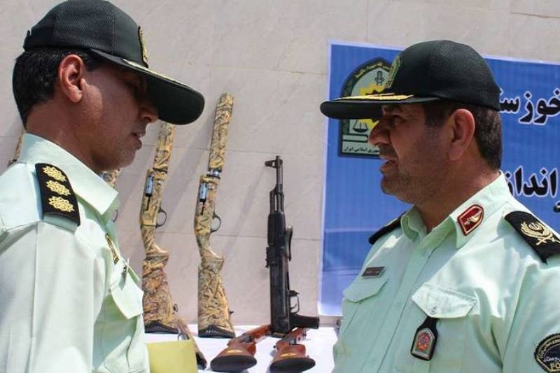  کشف و ضبط 119 قبضه سلاح غیرمجاز در خوزستان