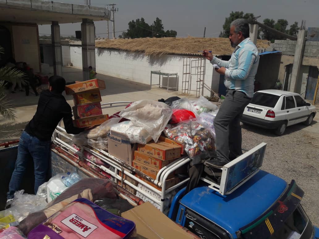  وحدت و یکدلی اقوام در کمک به سیل زدگان خوزستان