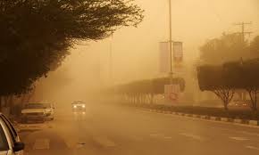  گردو غبار بیش از 7 برابر حد مجاز در خوزستان