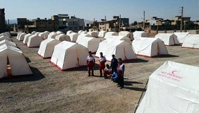  کاهش چشمگیر اردوگاه های سیل زدگان خوزستان