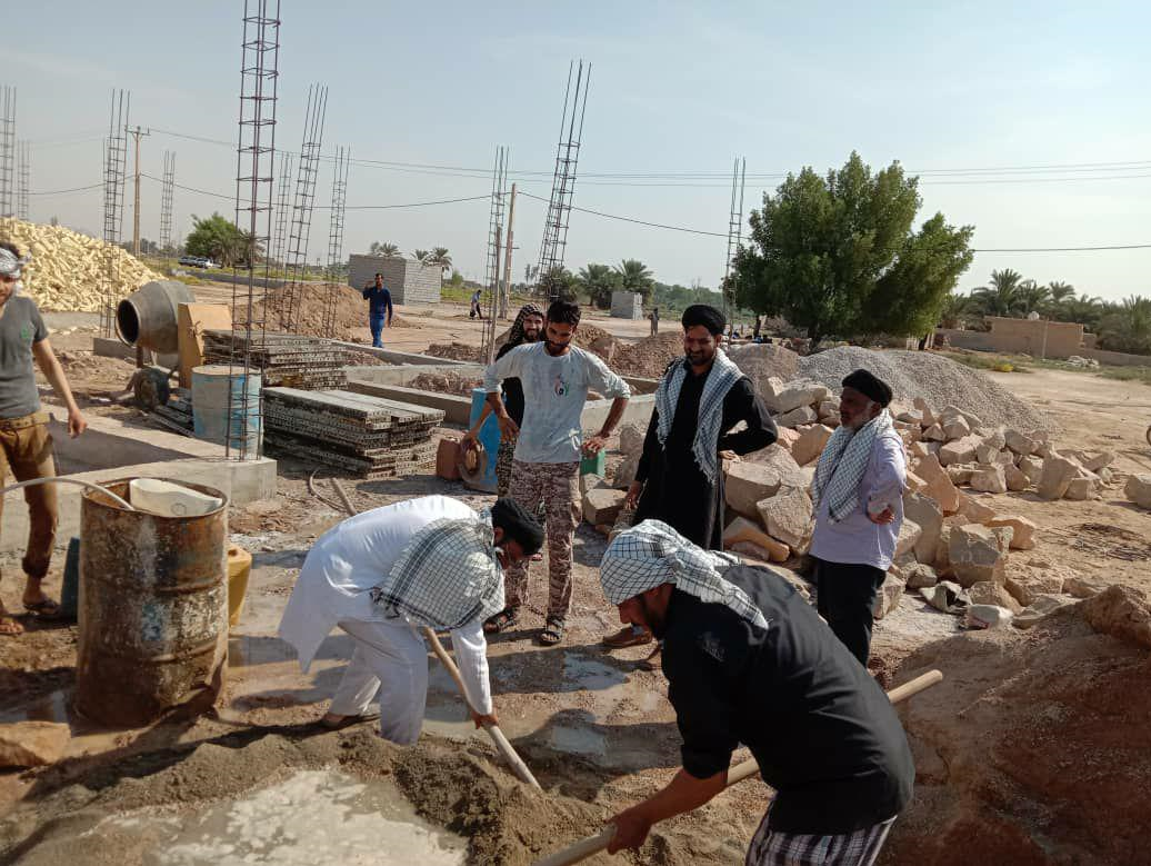 فعالیت جهادی روحانیون هندی در مناطق سیل‌زده خوزستان