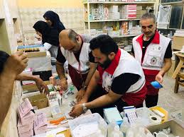  ارائه خدمات درمانی جمعیت هلال احمر در مرزهای خوزستان