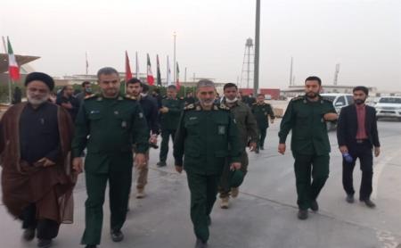  فرمانده سپاه خوزستان: امکانات سپاه برای خدمت‌رسانی به زائران اربعین وارد چرخه می‌شود 
