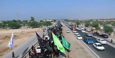 تردد روان خودرو‌ها در مسیر‌های منتهی به پایانه‌های مرزی خوزستان 