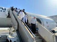 ورود اولین گروه حجاج خوزستانی به فرودگاه بین المللی اهواز