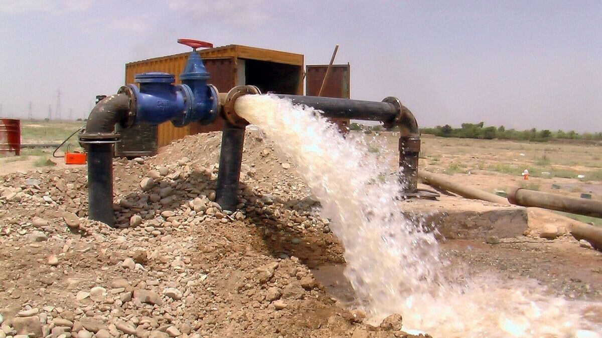  پایداری آب شرب منطقه عین ۲ اهواز