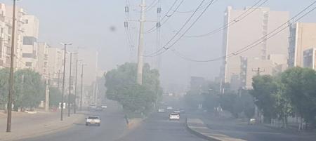  آلودگی هوا در ۹ شهر خوزستان، هوای سه شهر در وضعیت قرمز