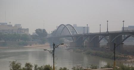  وضع قرمز و نارنجی آلودگی هوا در ۱۱ شهر خوزستان